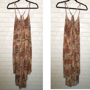 Oxford Circus Aztec Boho Print Handkerchief Dress